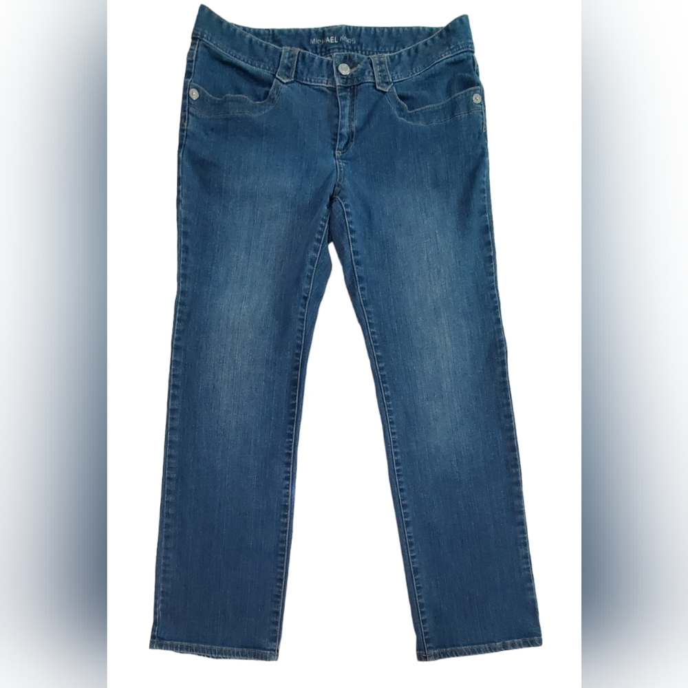 Michael Kors Dark Wash Blue Jeans Ladies Size 12 Womens Pants